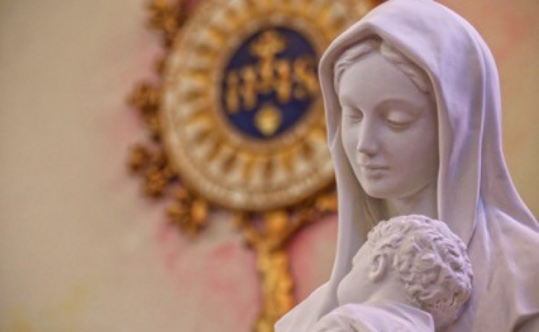 Benedizione statua della Beata Vergine Maria